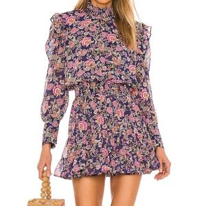 NWT - MISA Gianna Long Sleeve Mini Dress